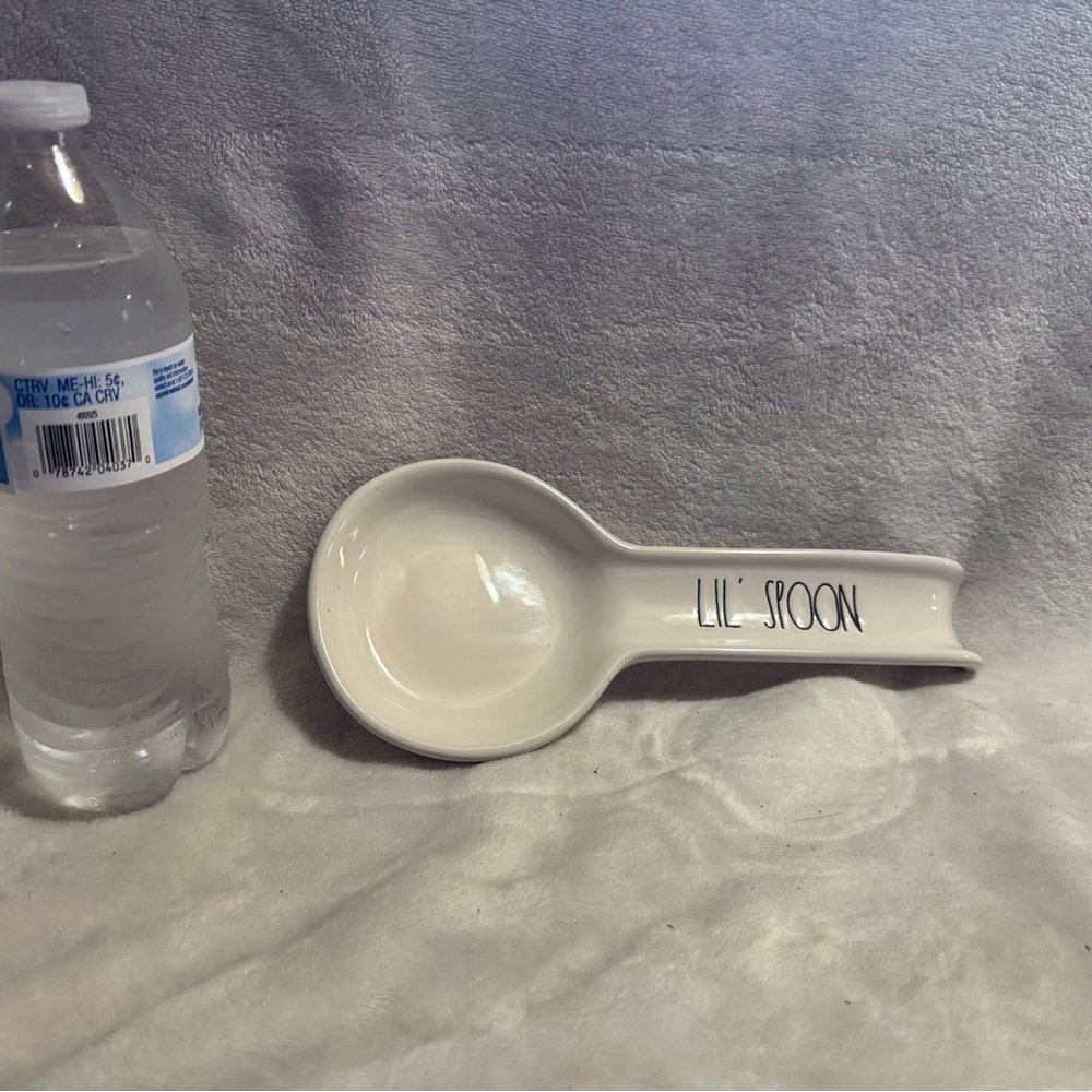 Rae Dunn Cream Ceramic Spoon Rest